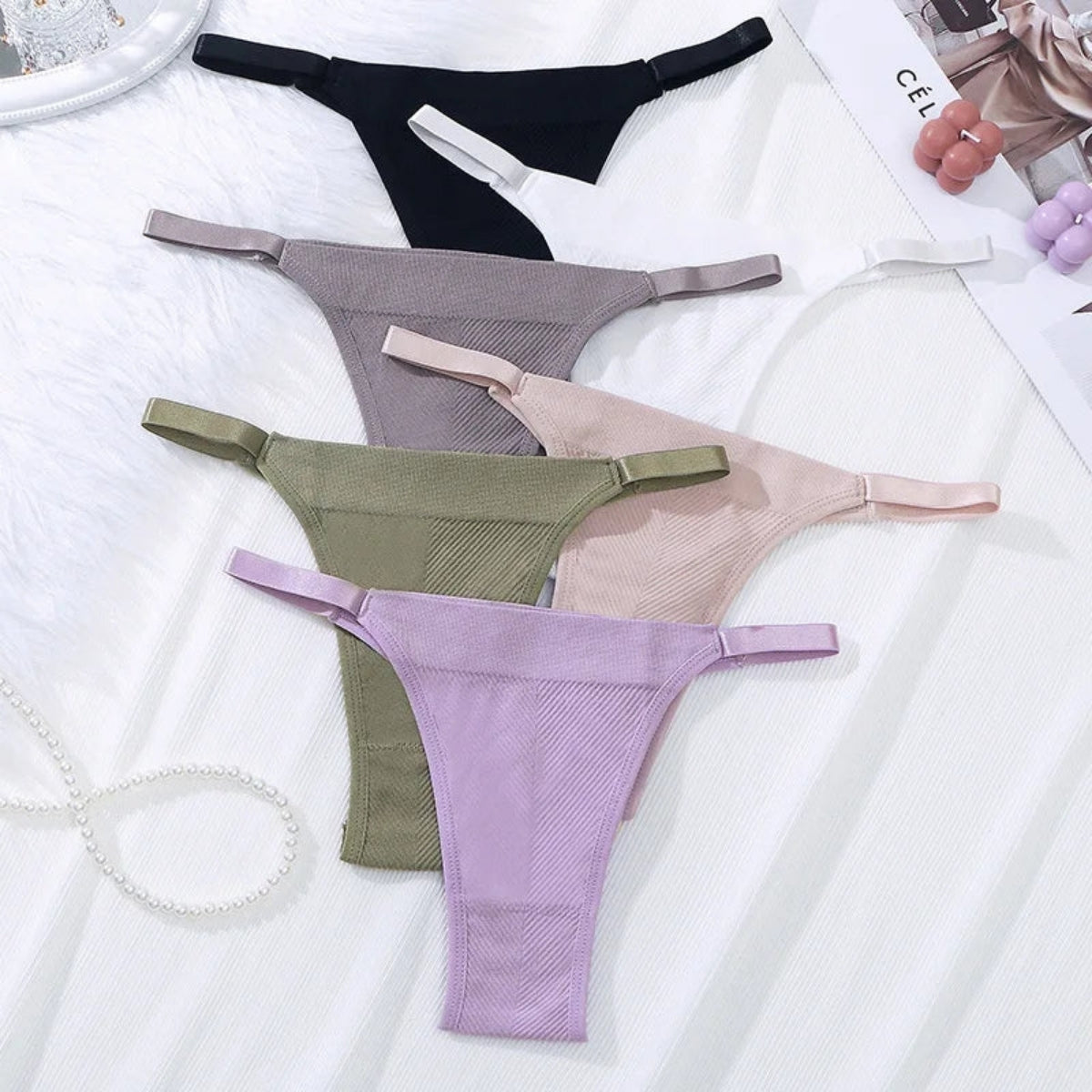 (Pack of 6) Women's  Bra Panty Lingerie Set for Girl's Combo  | L-19