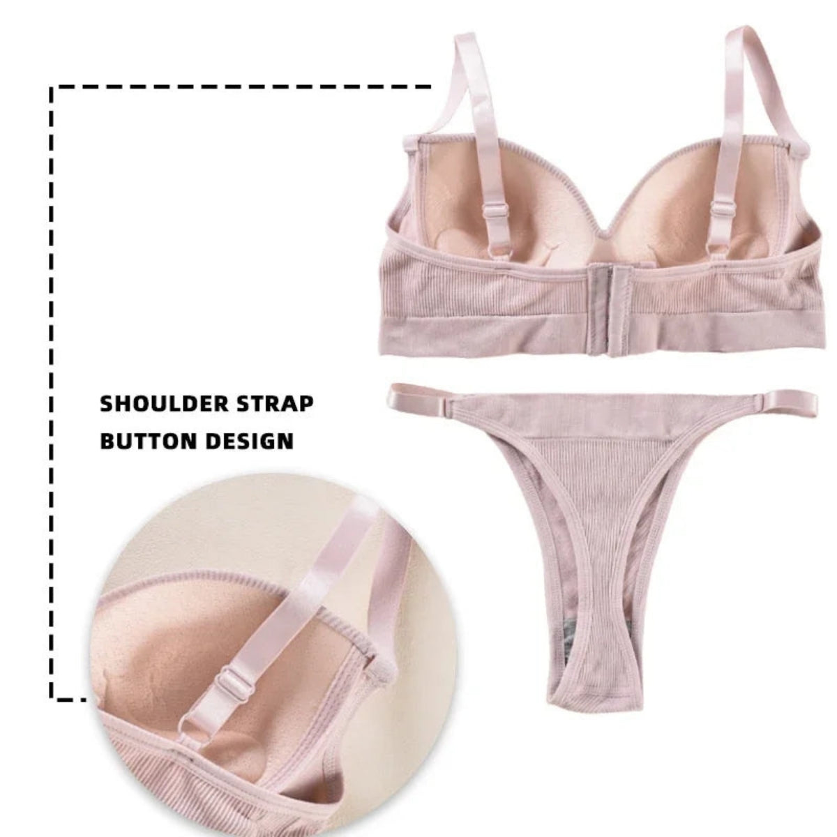 (Pack of 6) Women's  Bra Panty Lingerie Set for Girl's Combo  | L-19