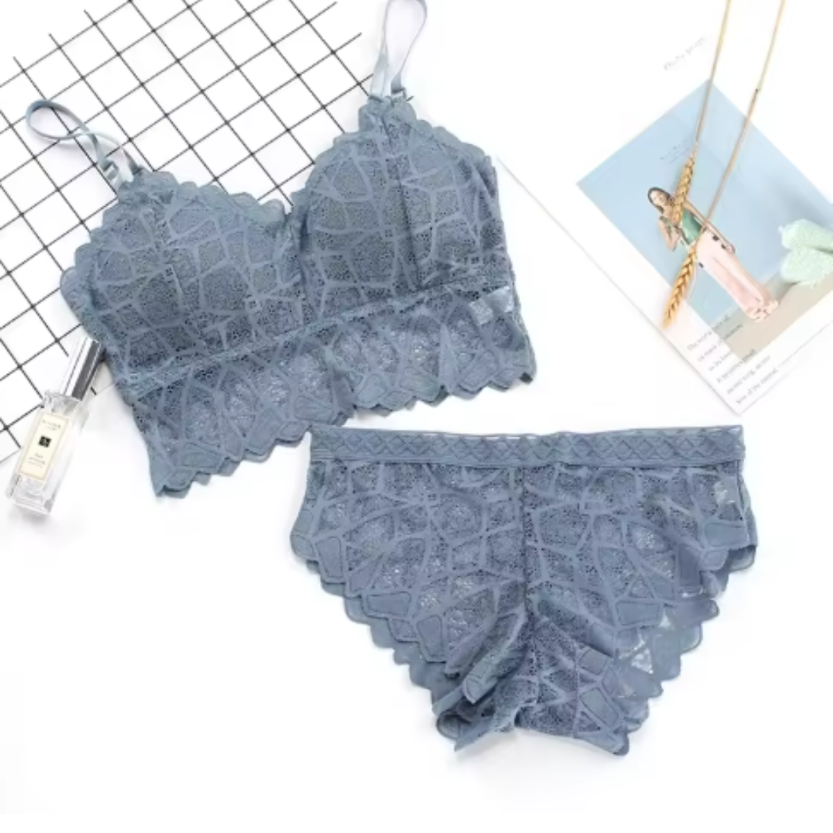 (Pack of 6) Premium Women’s Bra Panty Lingerie Set | Stylish, Comfortable & Affordable | LS-6