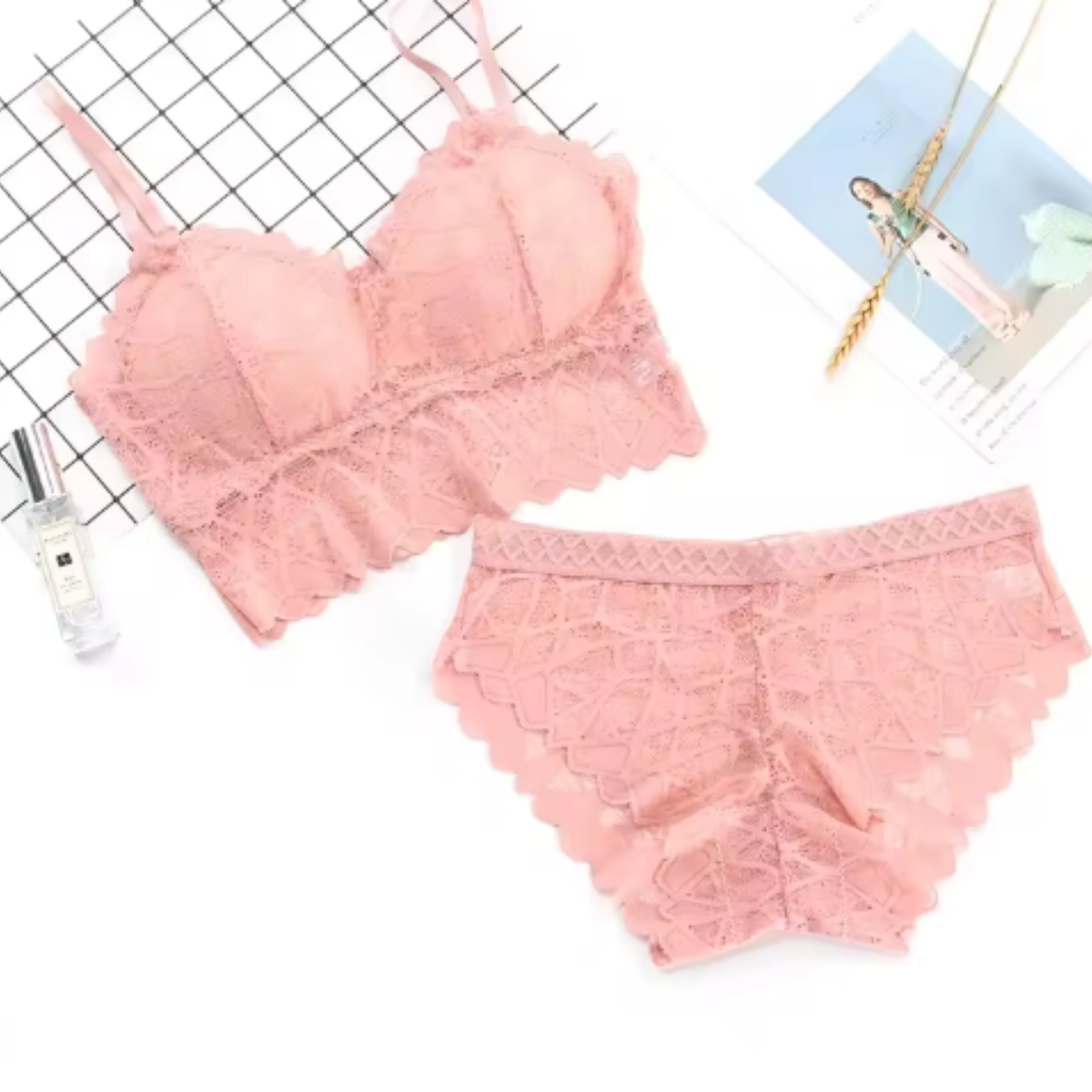 (Pack of 6) Premium Women’s Bra Panty Lingerie Set | Stylish, Comfortable & Affordable | LS-6