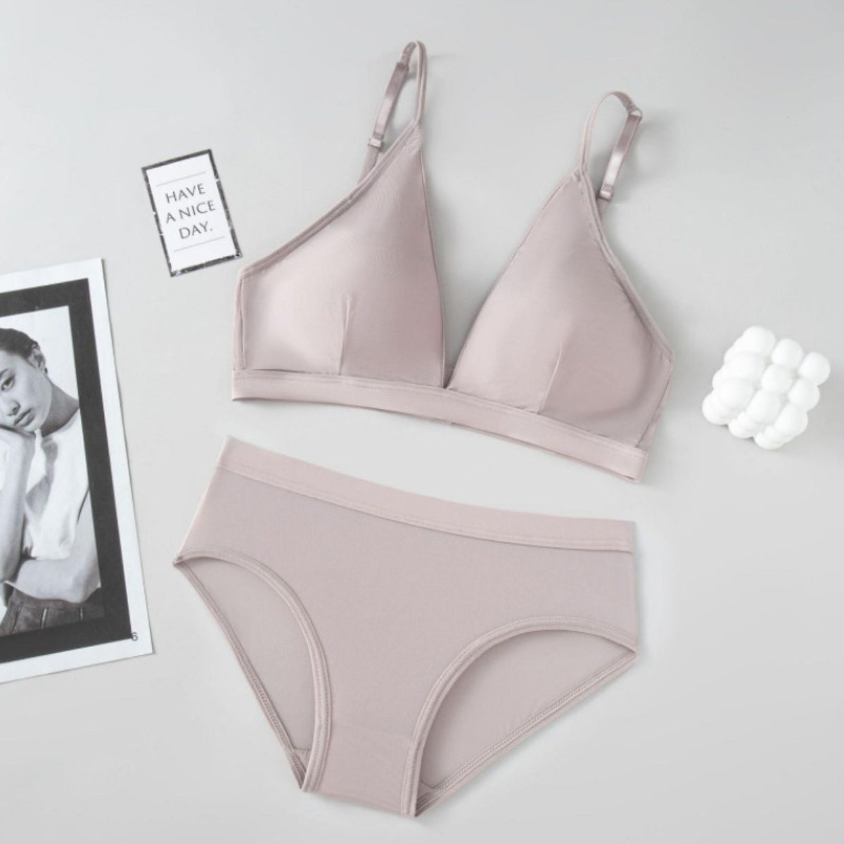 (Pack of 6)Women's  Bra & Panty Lingerie Set for Girl's Combo | L-62