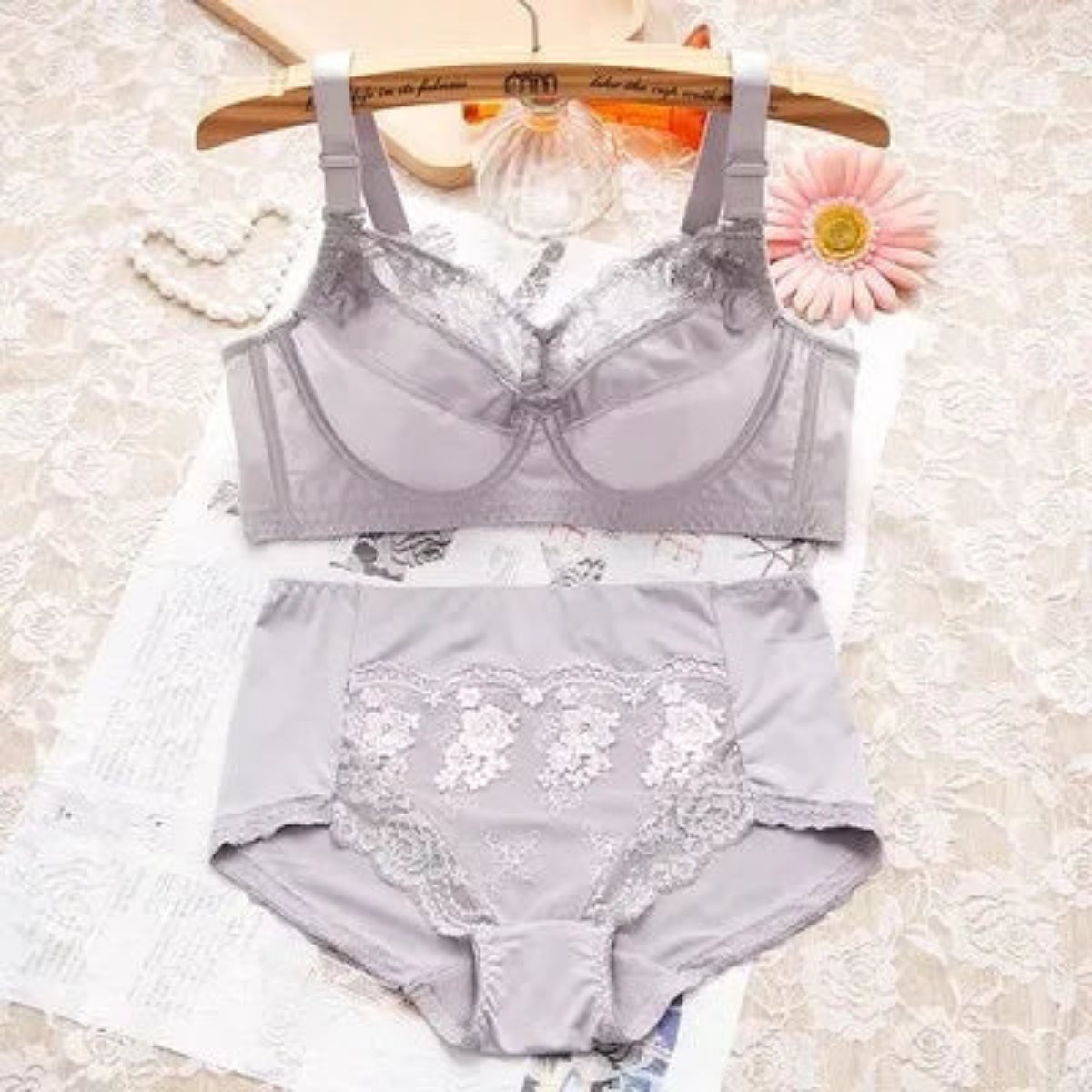 (Pack of 6) Women's  Bra Panty Lingerie Set for Girl's Combo  | L-28