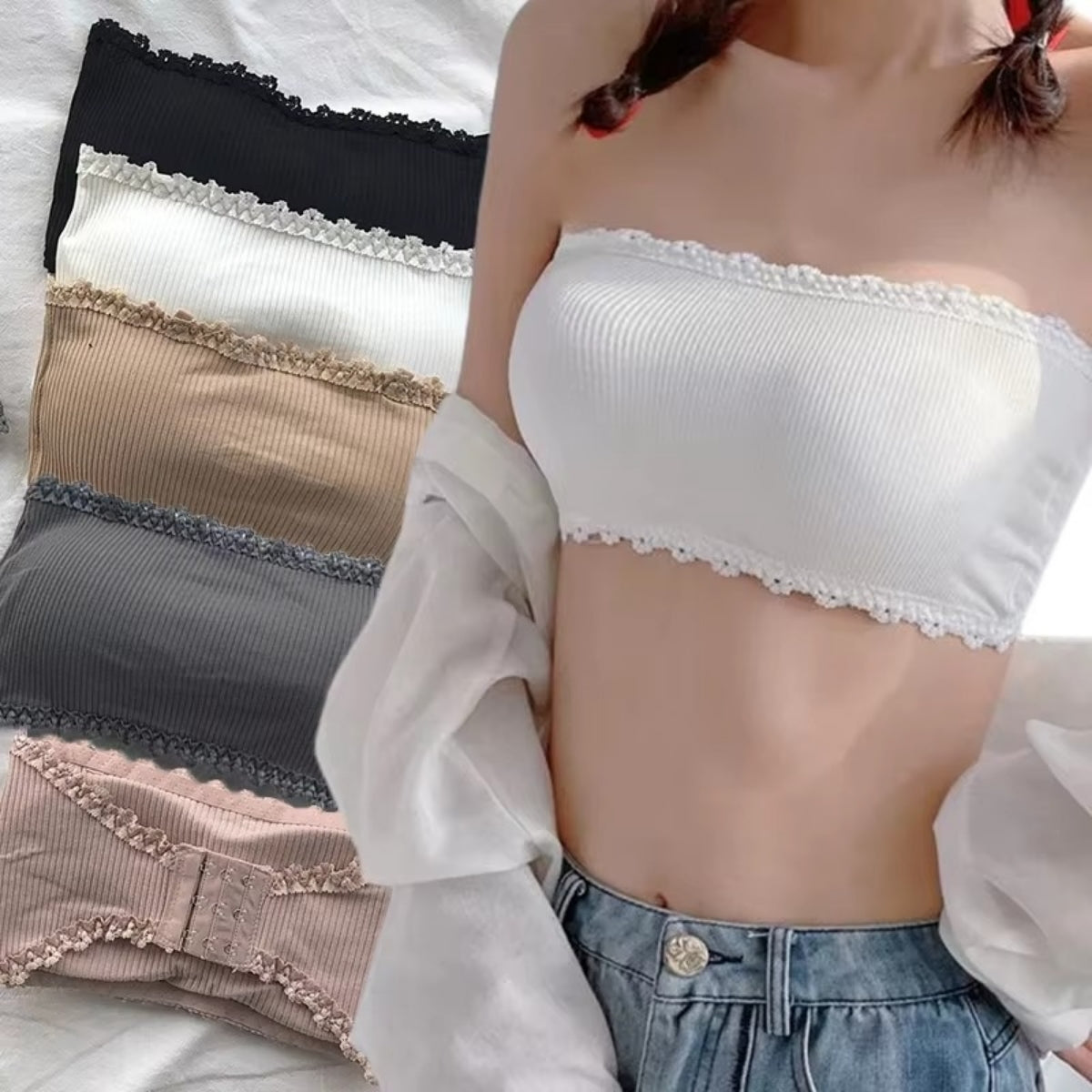 4-Pack Strapless Bras: Your Wardrobe Essentials | SB -03