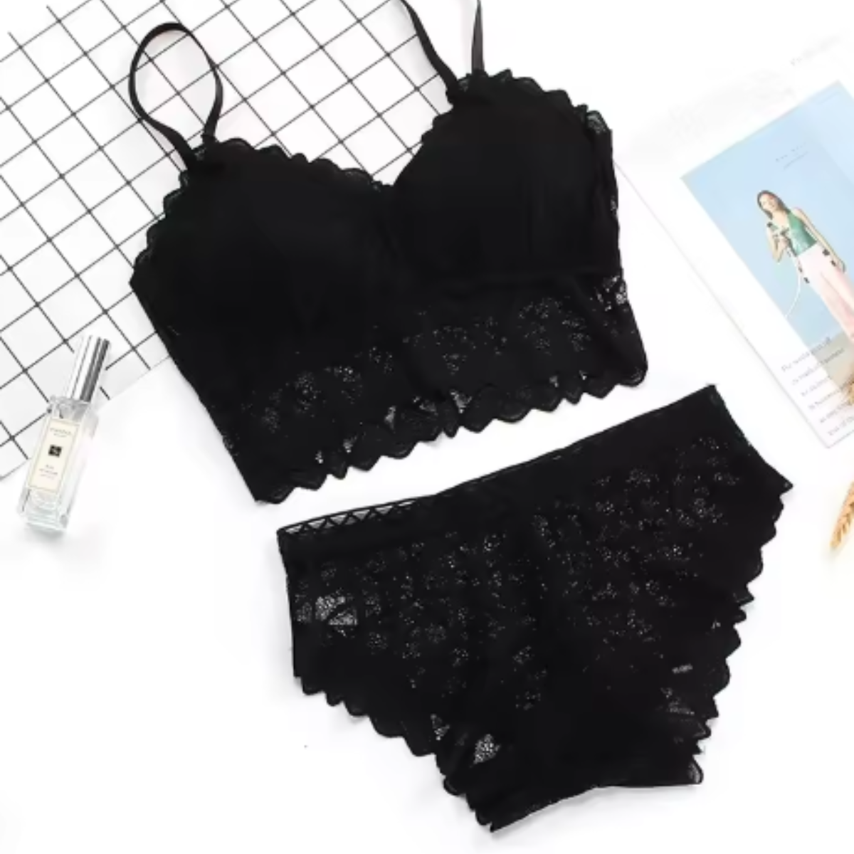 (Pack of 6) Premium Women’s Bra Panty Lingerie Set | Stylish, Comfortable & Affordable | LS-6