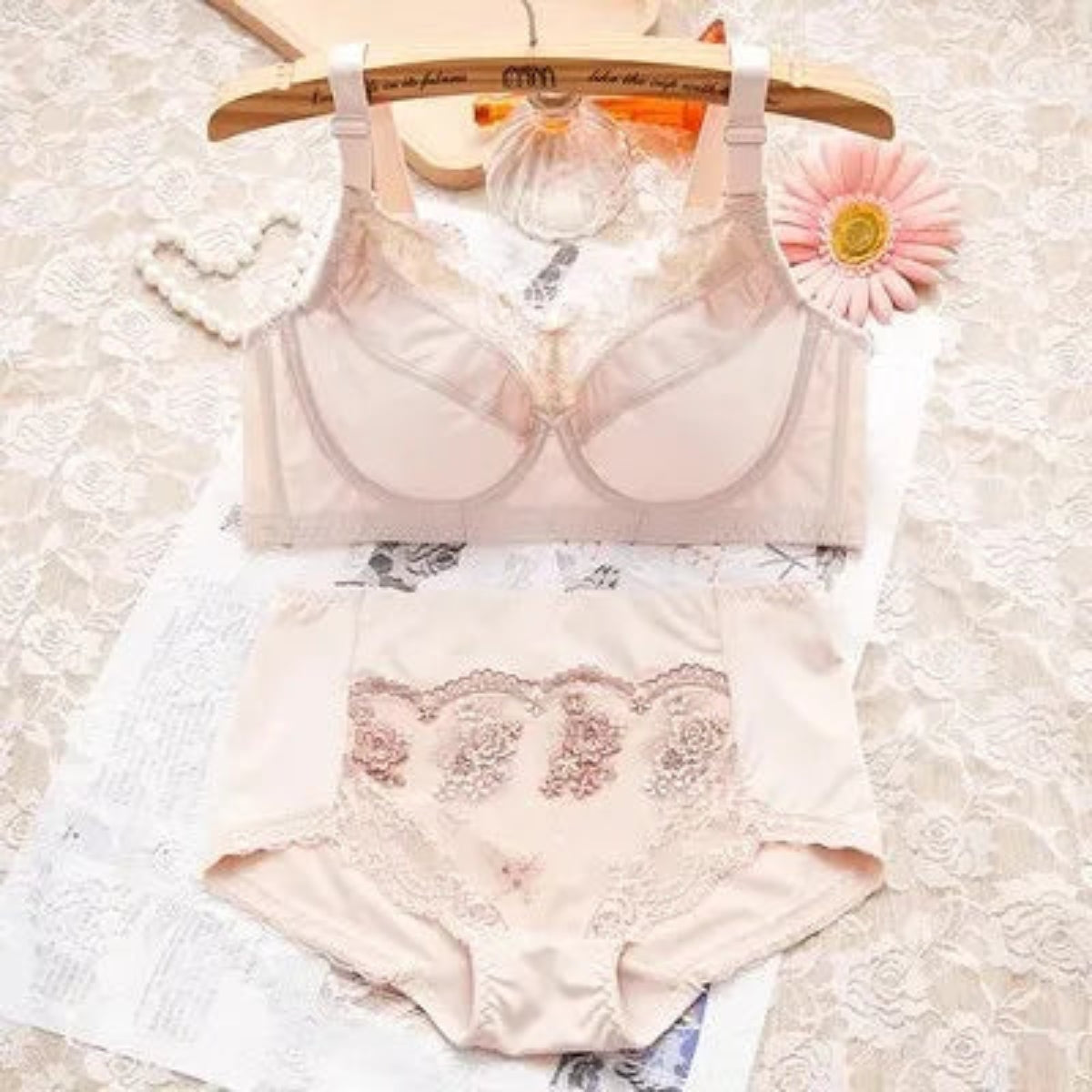(Pack of 6) Women's  Bra Panty Lingerie Set for Girl's Combo  | L-28