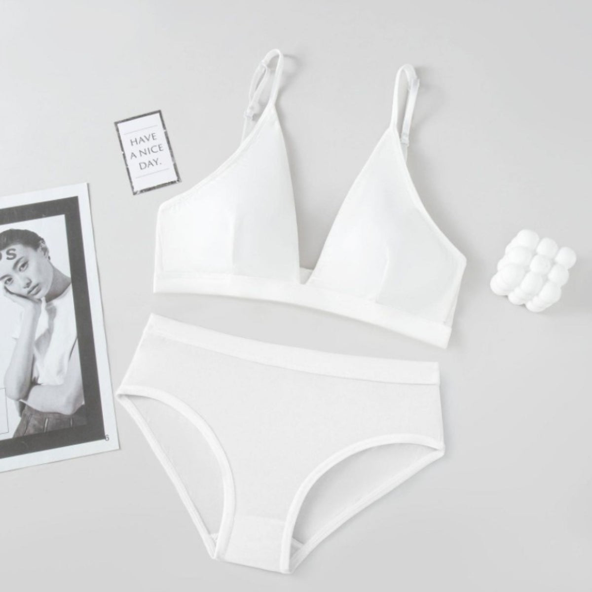(Pack of 6)Women's  Bra & Panty Lingerie Set for Girl's Combo | L-62