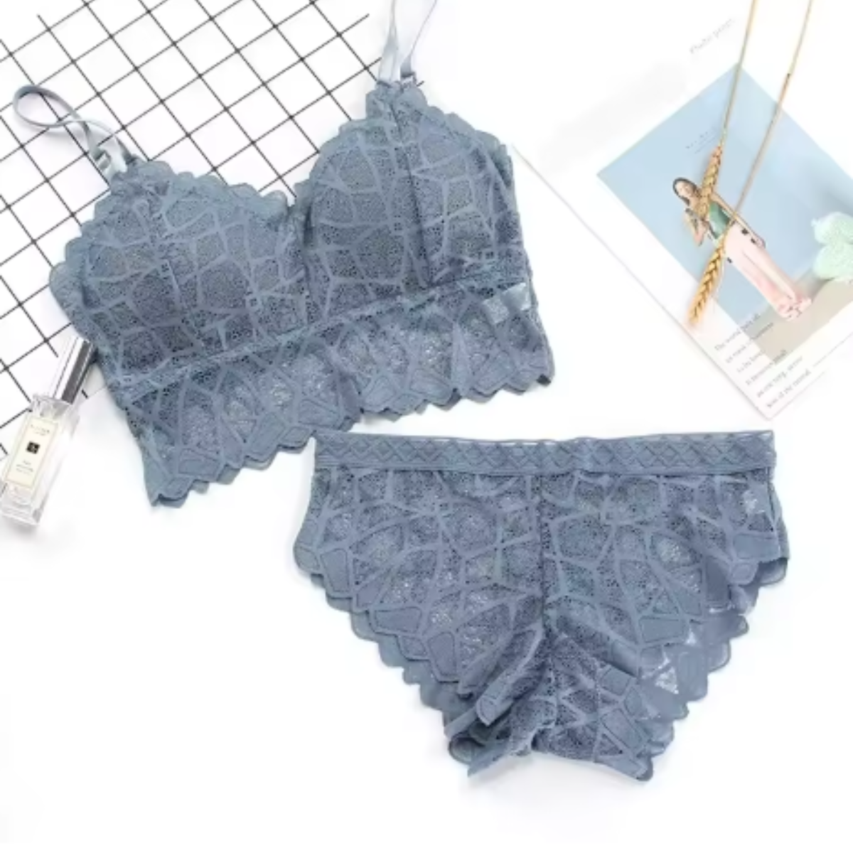 (Pack of 6) Premium Women’s Bra Panty Lingerie Set | Stylish, Comfortable & Affordable | LS-6
