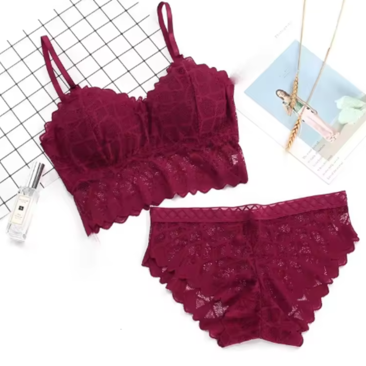 (Pack of 6) Premium Women’s Bra Panty Lingerie Set | Stylish, Comfortable & Affordable | LS-6