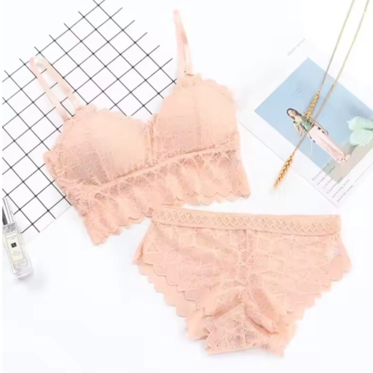 (Pack of 6) Premium Women’s Bra Panty Lingerie Set | Stylish, Comfortable & Affordable | LS-6