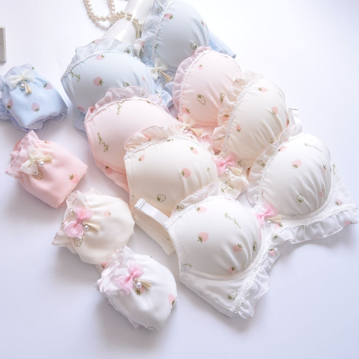 (Pack of 6) Women's  Bra Panty Lingerie Set for Girl's Combo  | L-04