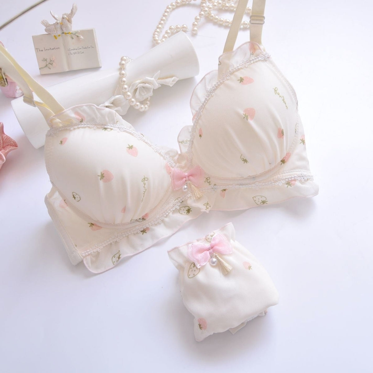 (Pack of 6) Women's  Bra Panty Lingerie Set for Girl's Combo  | L-04