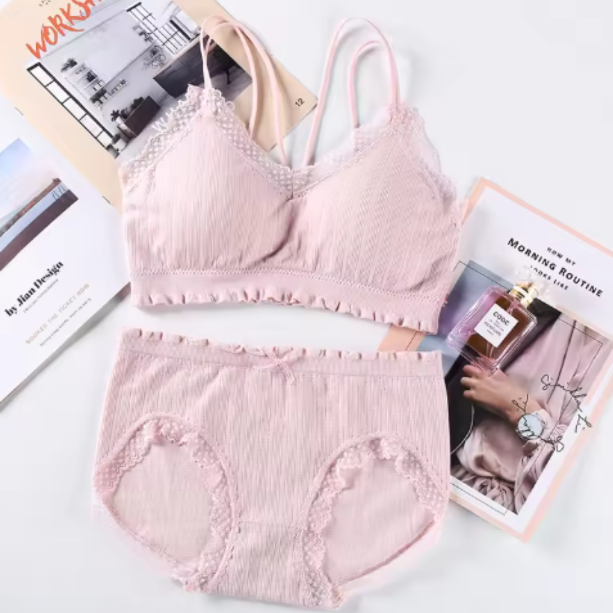 (Pack of 6) Premium Women’s Bra Panty Lingerie Set | Stylish, Comfortable & Affordable | LS-3