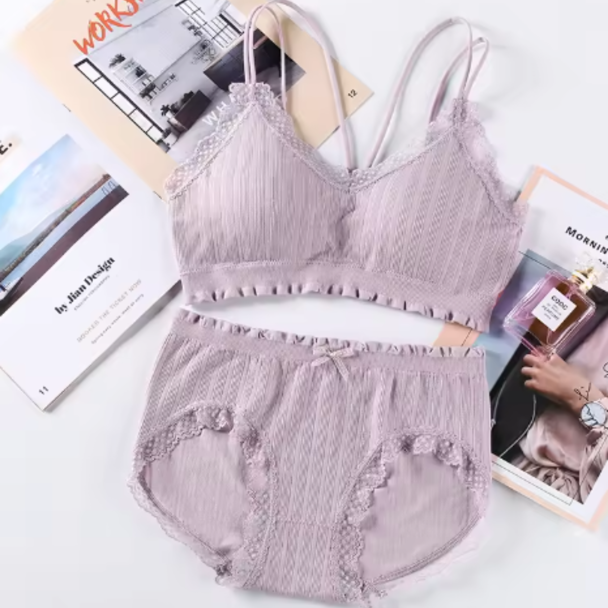 (Pack of 6) Premium Women’s Bra Panty Lingerie Set | Stylish, Comfortable & Affordable | LS-3