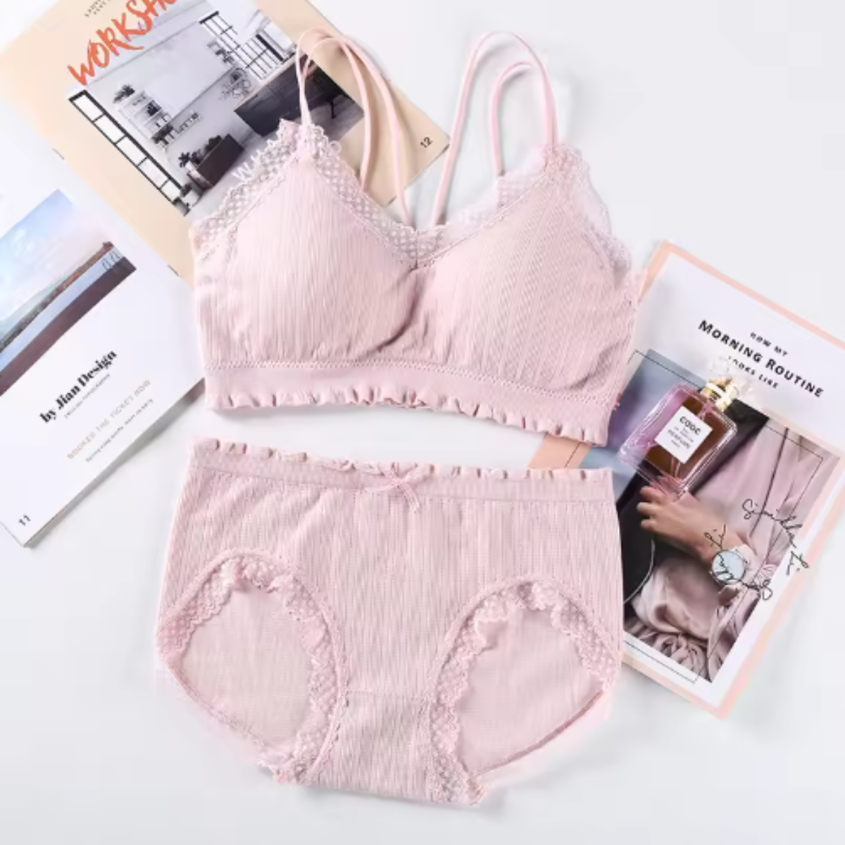 (Pack of 6) Premium Women’s Bra Panty Lingerie Set | Stylish, Comfortable & Affordable | LS-3