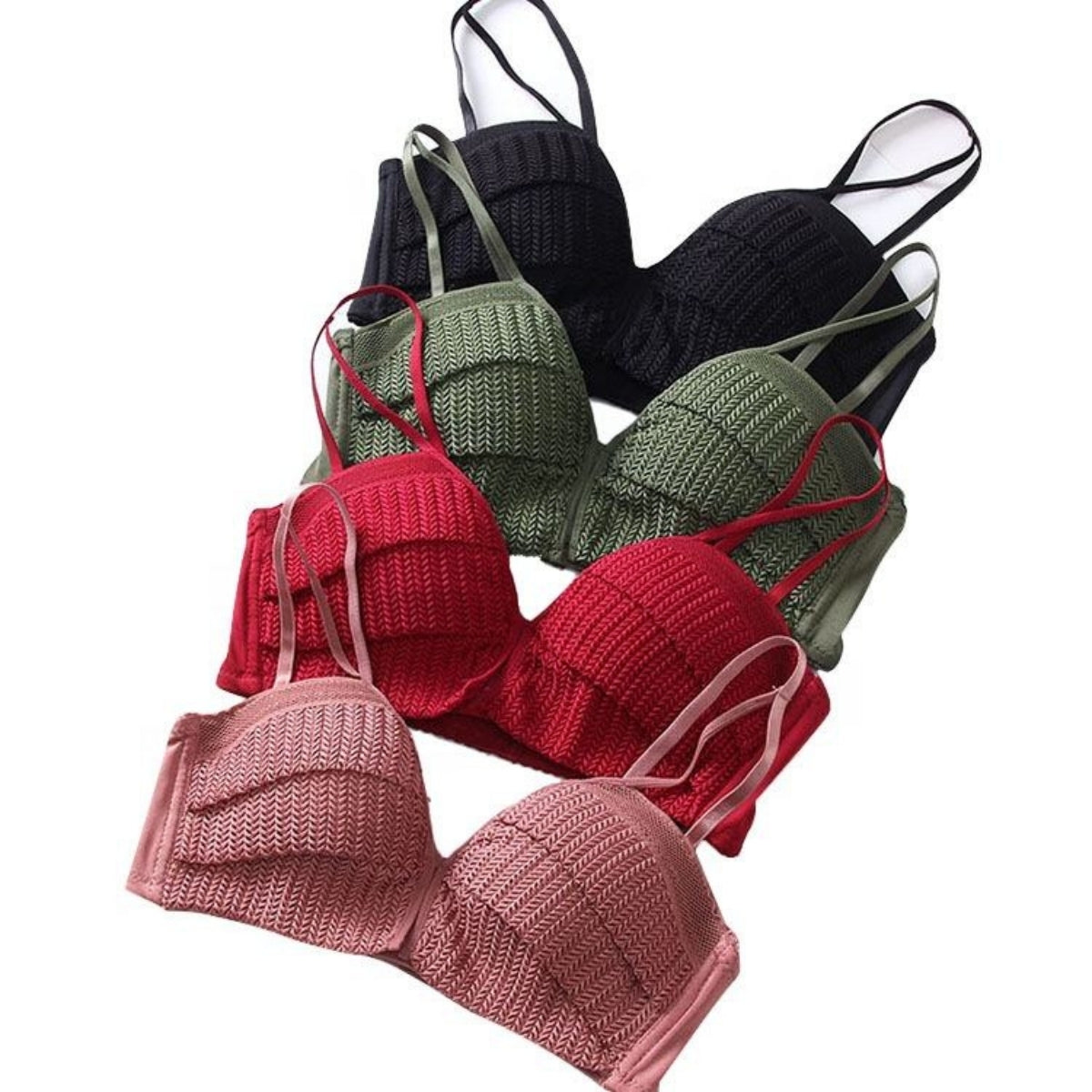 (Pack of 6) Women's  Bra Panty Lingerie Set for Girl's | L-112