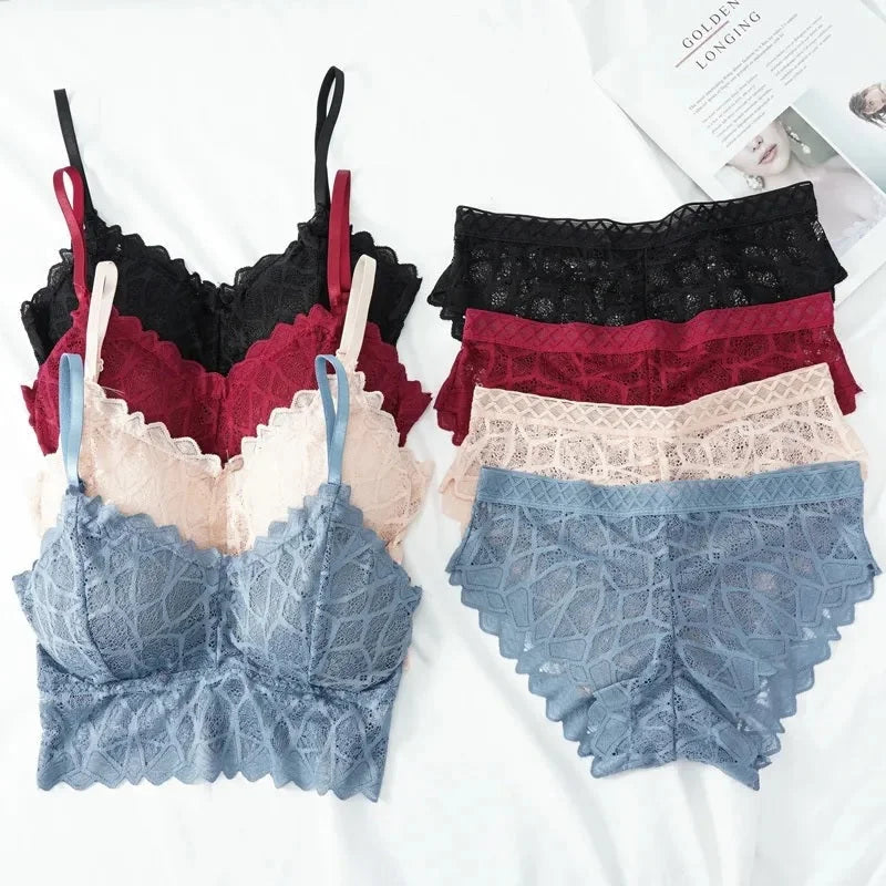 (Pack of 6) Women's  Bra Panty Lingerie Set for Girl's Combo| L-88