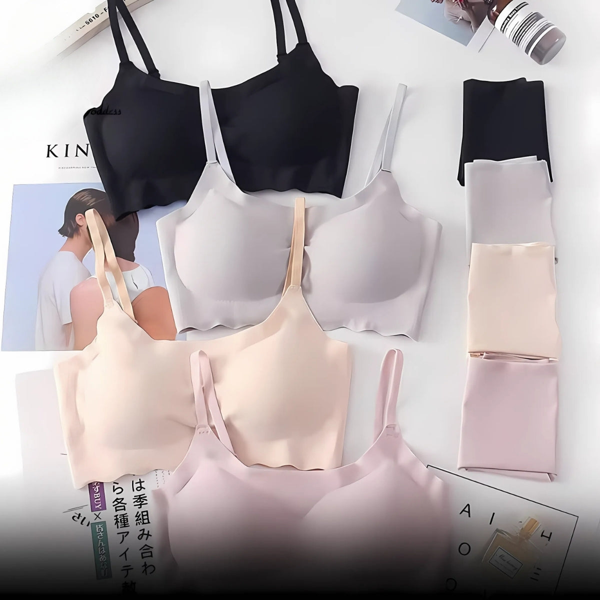 (Pack of 6) Women's  Bra Panty Lingerie Set for Girl's Combo  | L-13