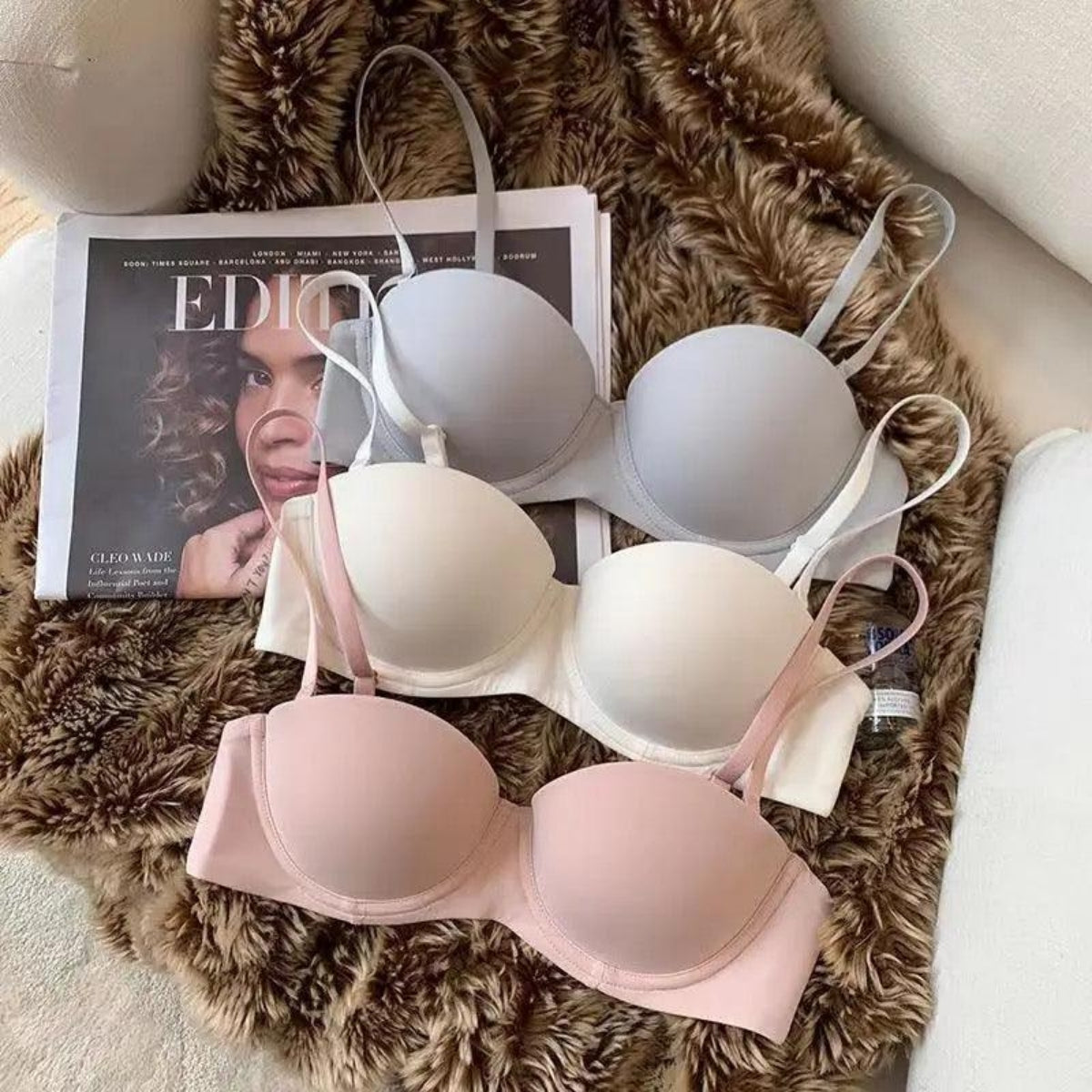4-Pack Lightweight Push-Up Bras with Padding – Perfect Fit | PB-03