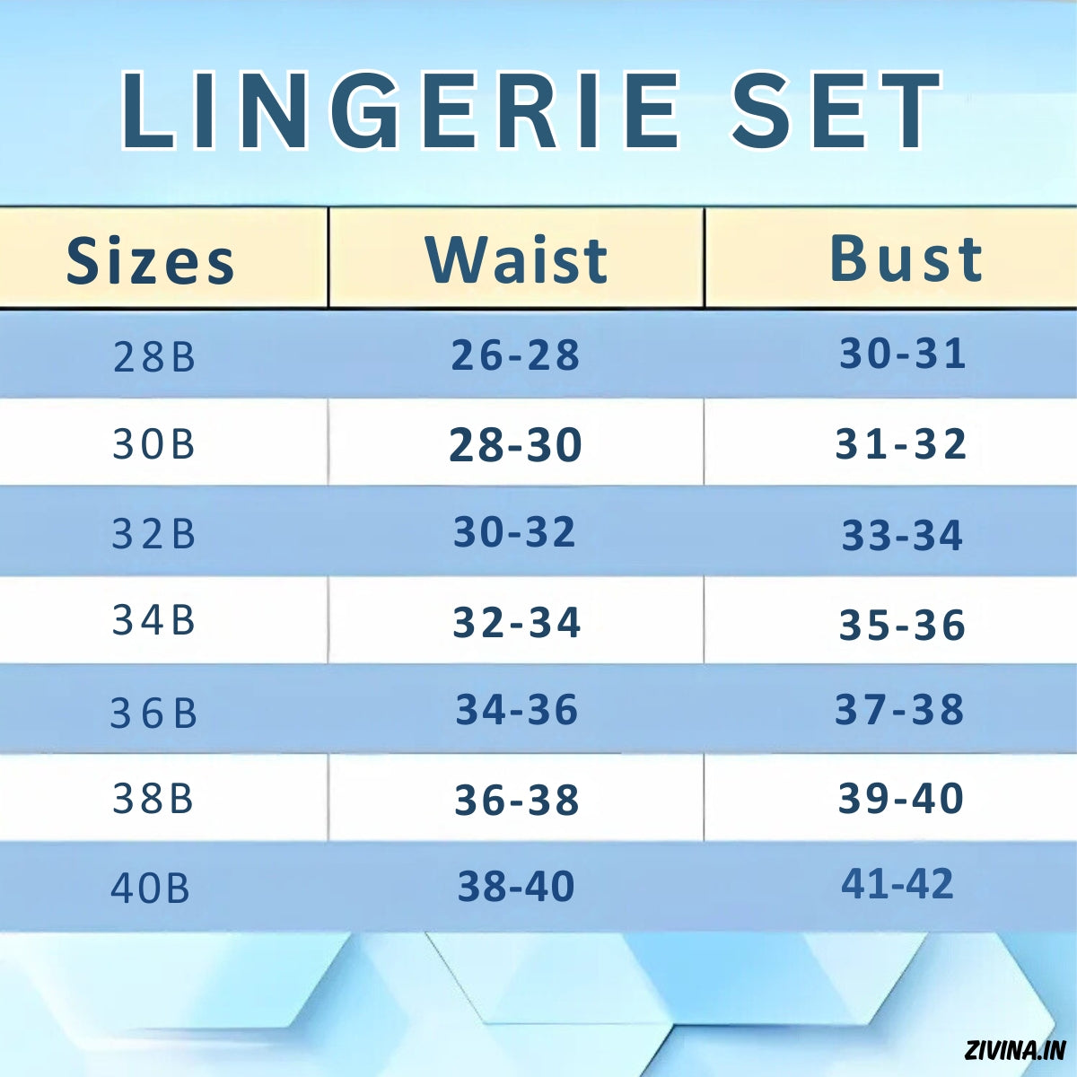 (Pack of 8) Women's  Bra Panty Lingerie Set for Girl's | L-117